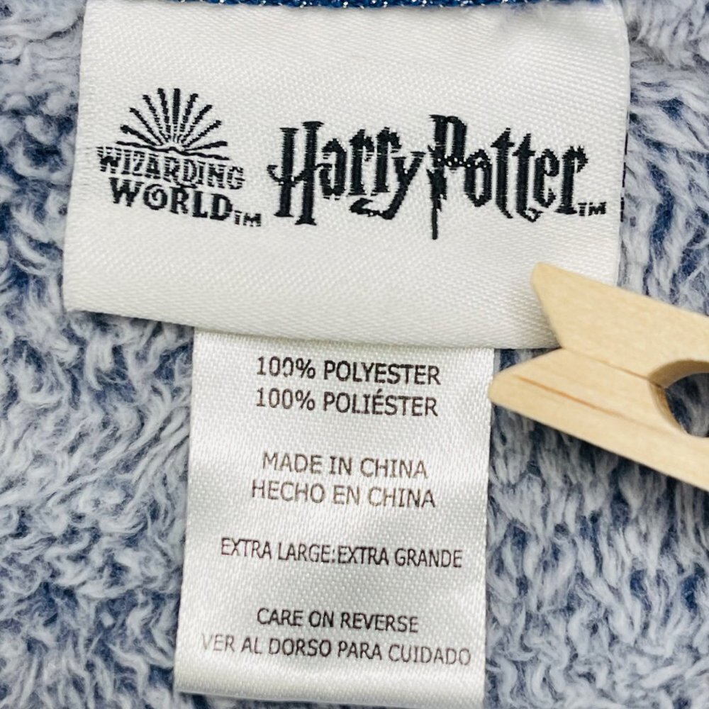 Wizarding World Harry Potter Fleece Loungewear Sweatshirt Size XL Fuzzy Soft - Picture 4 of 8